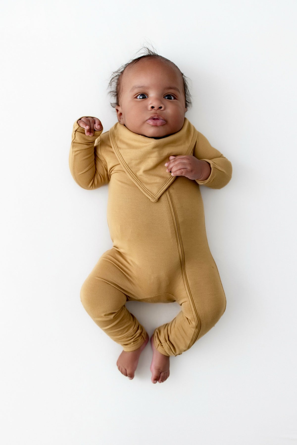 Bib in Ochre | Kyte Baby
