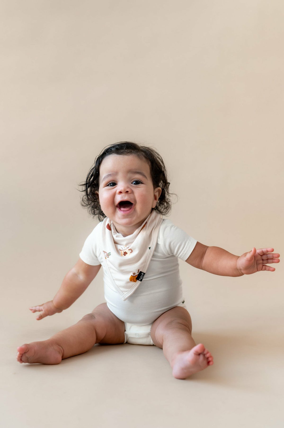 Bib in Pumpkin Spice Latte | Kyte Baby