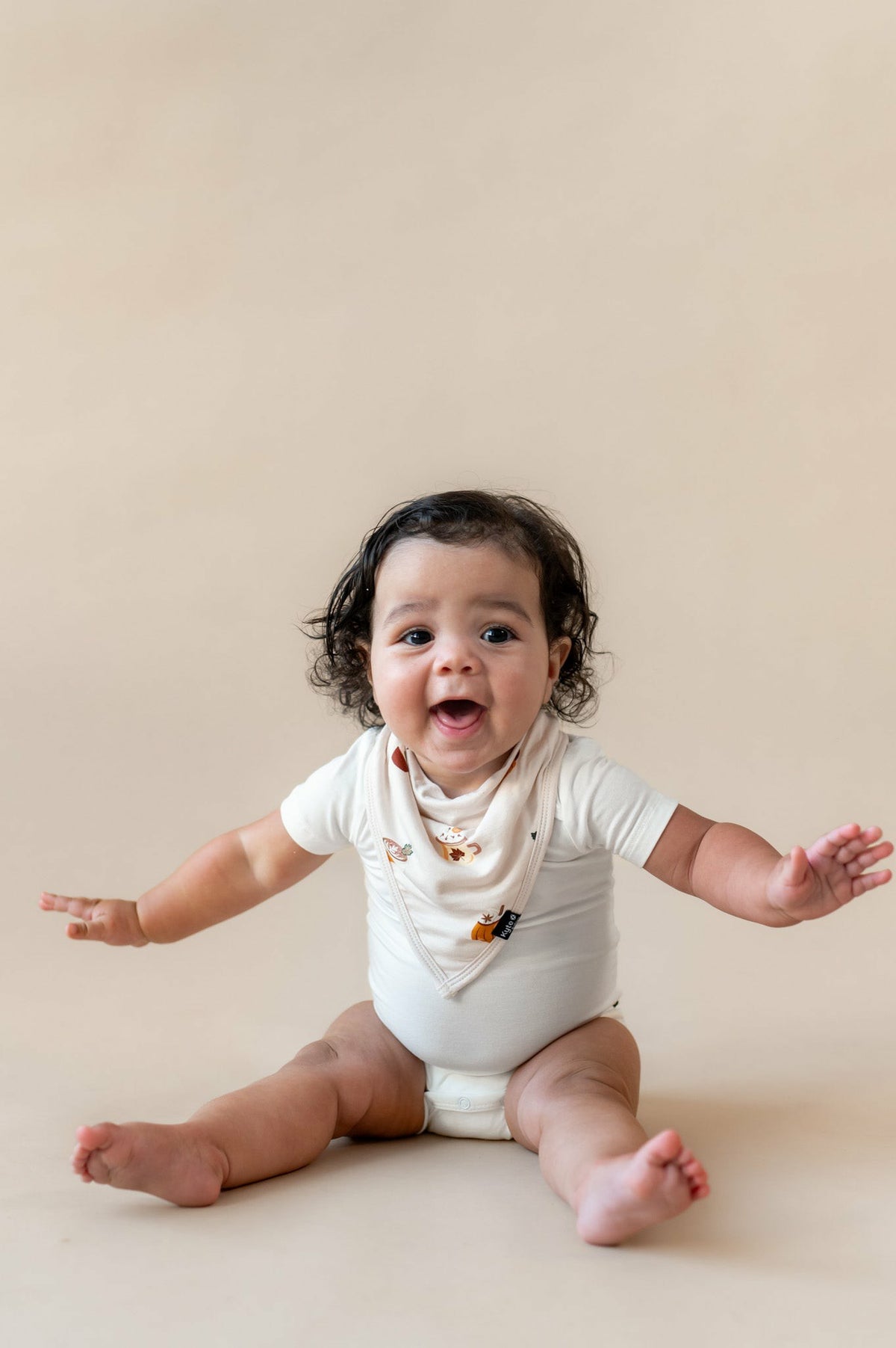Bib in Pumpkin Spice Latte | Kyte Baby