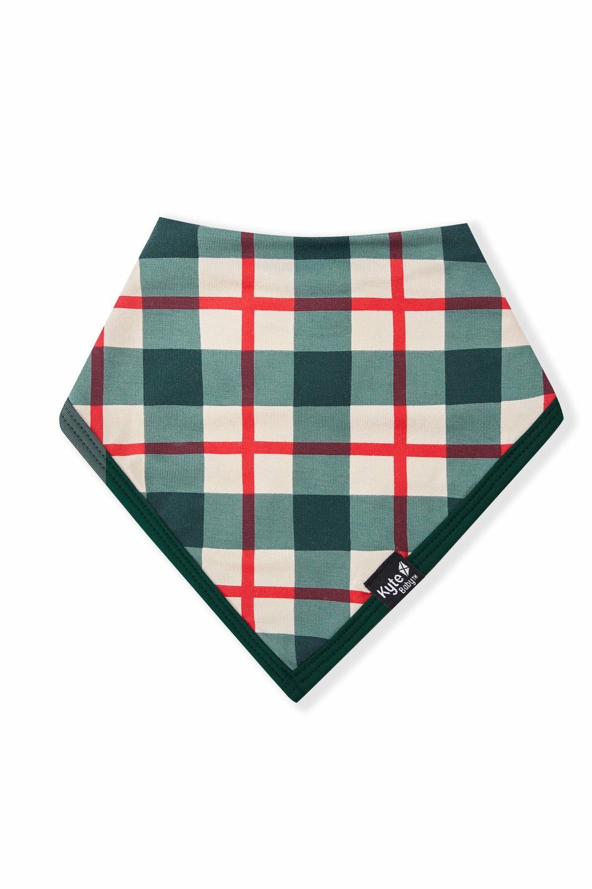 Bib in Holiday Plaid | Kyte Baby