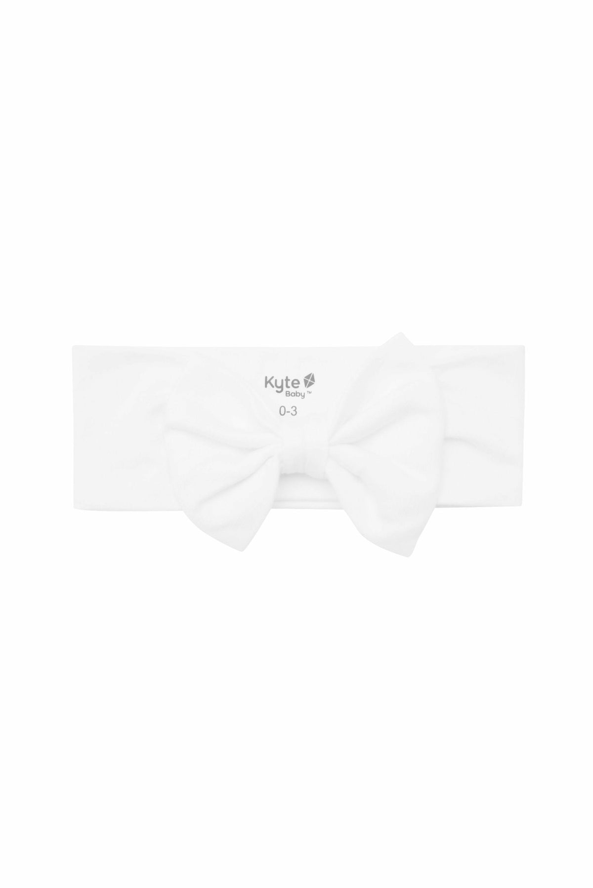Bow Headband in Cloud | Kyte Baby
