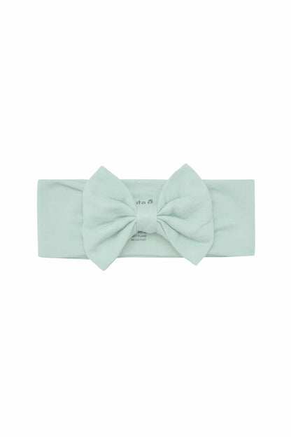 Bow Headband in Sage | Kyte Baby