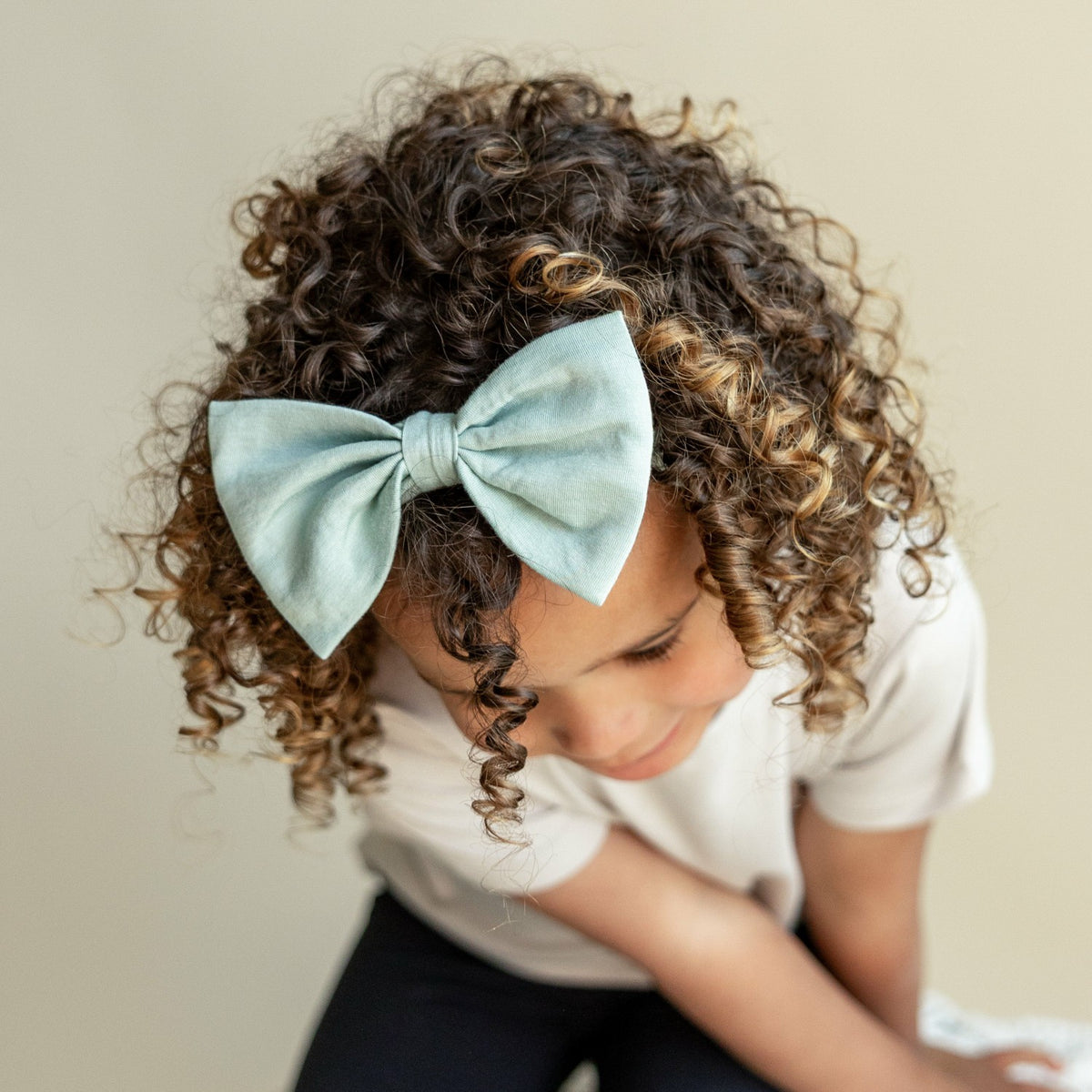 Bow Headband in Sage | Kyte Baby