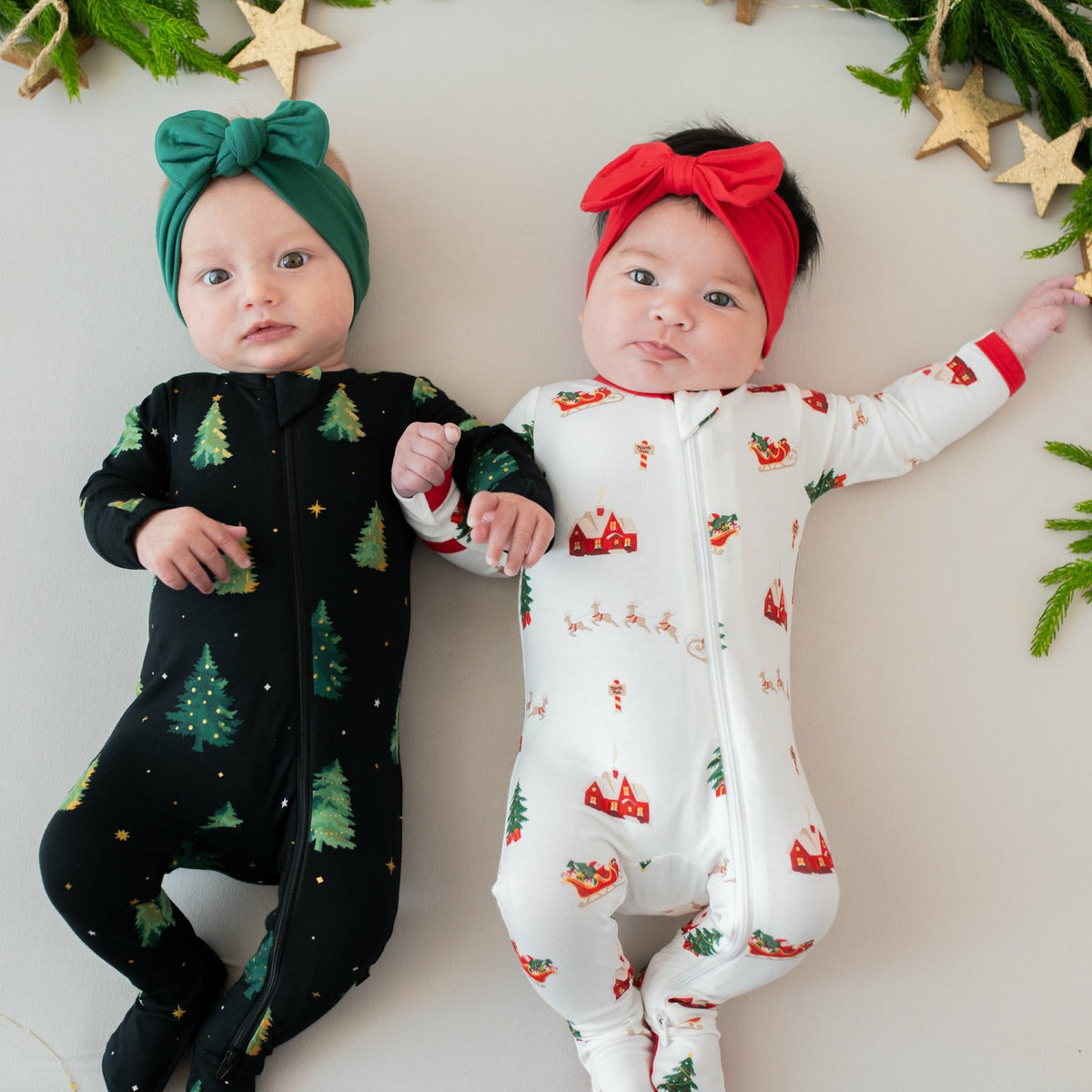 Bow Headband in Cardinal | Kyte Baby