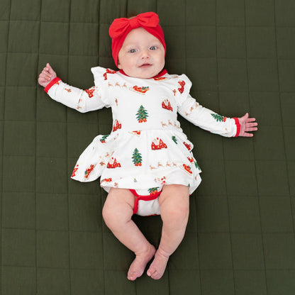 Bow Headband in Cardinal | Kyte Baby