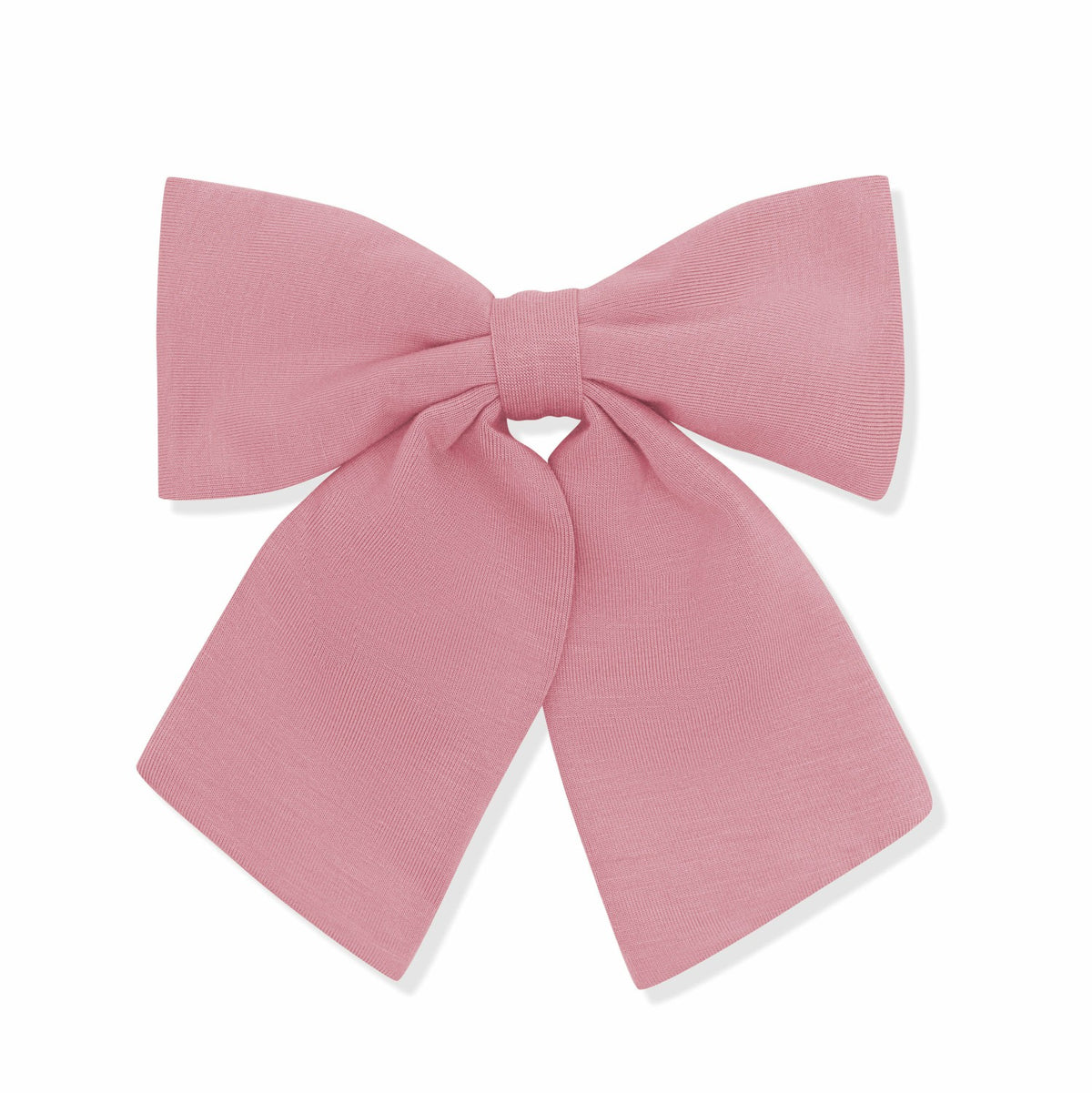 Large Alligator Clip Bow in Apple Blossom | Kyte Baby