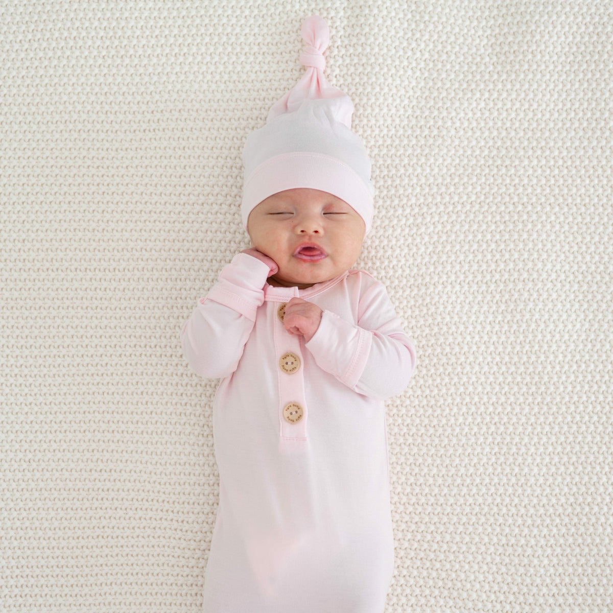 Knotted Cap in Sakura | Kyte Baby