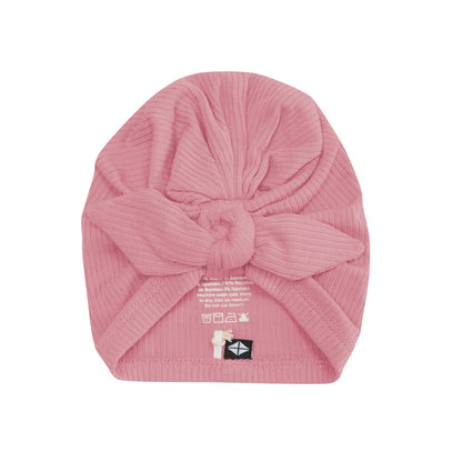 Ribbed Headwrap in Apple Blossom | Kyte Baby