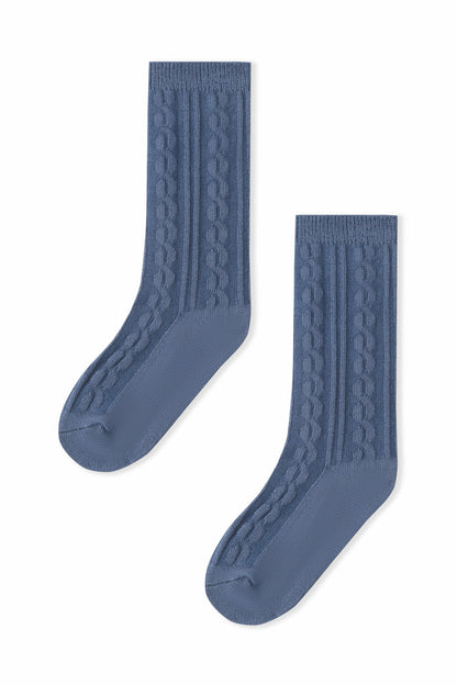 Knee High Socks in Oxford | Kyte Baby