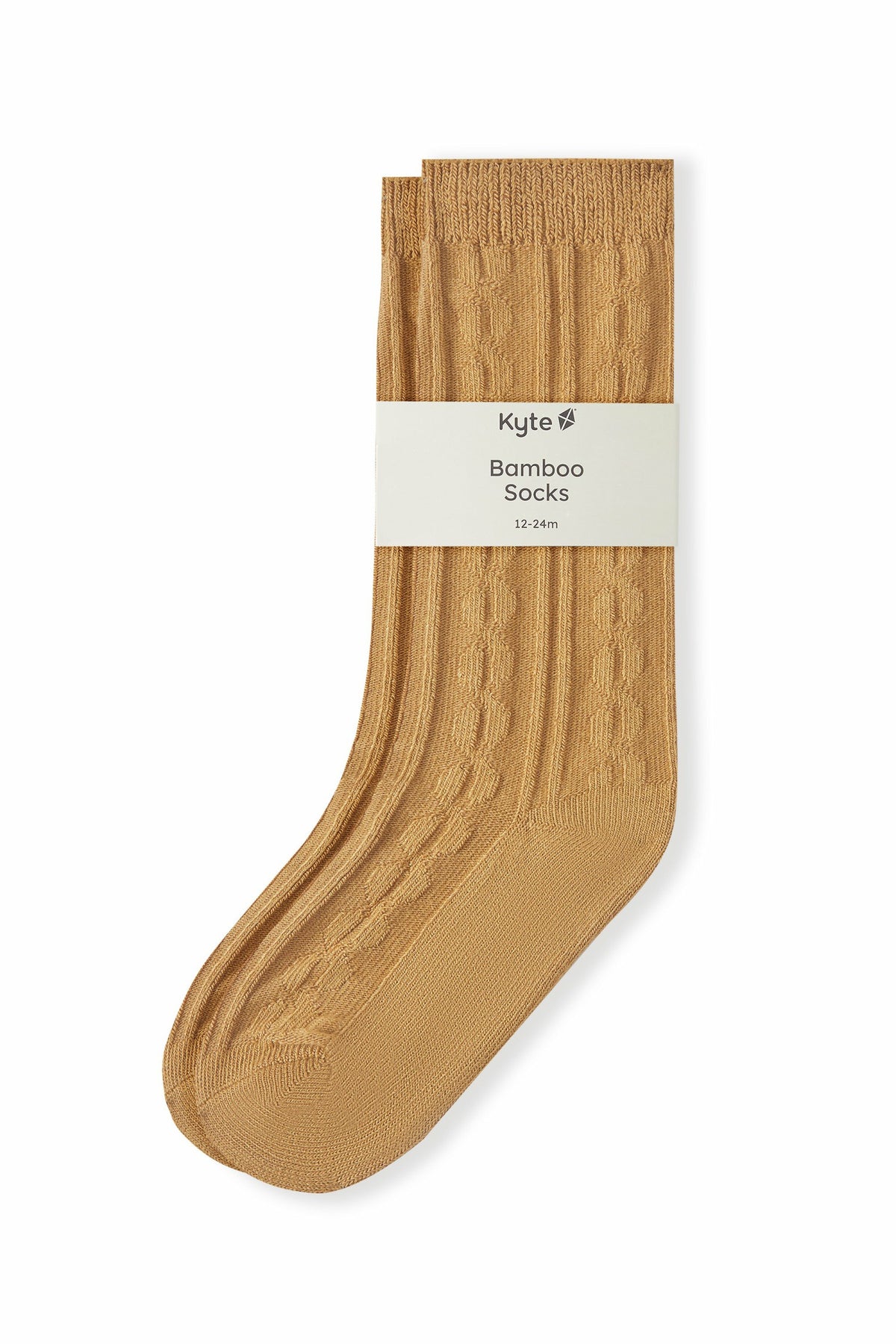 Knee High Socks in Ochre | Kyte Baby