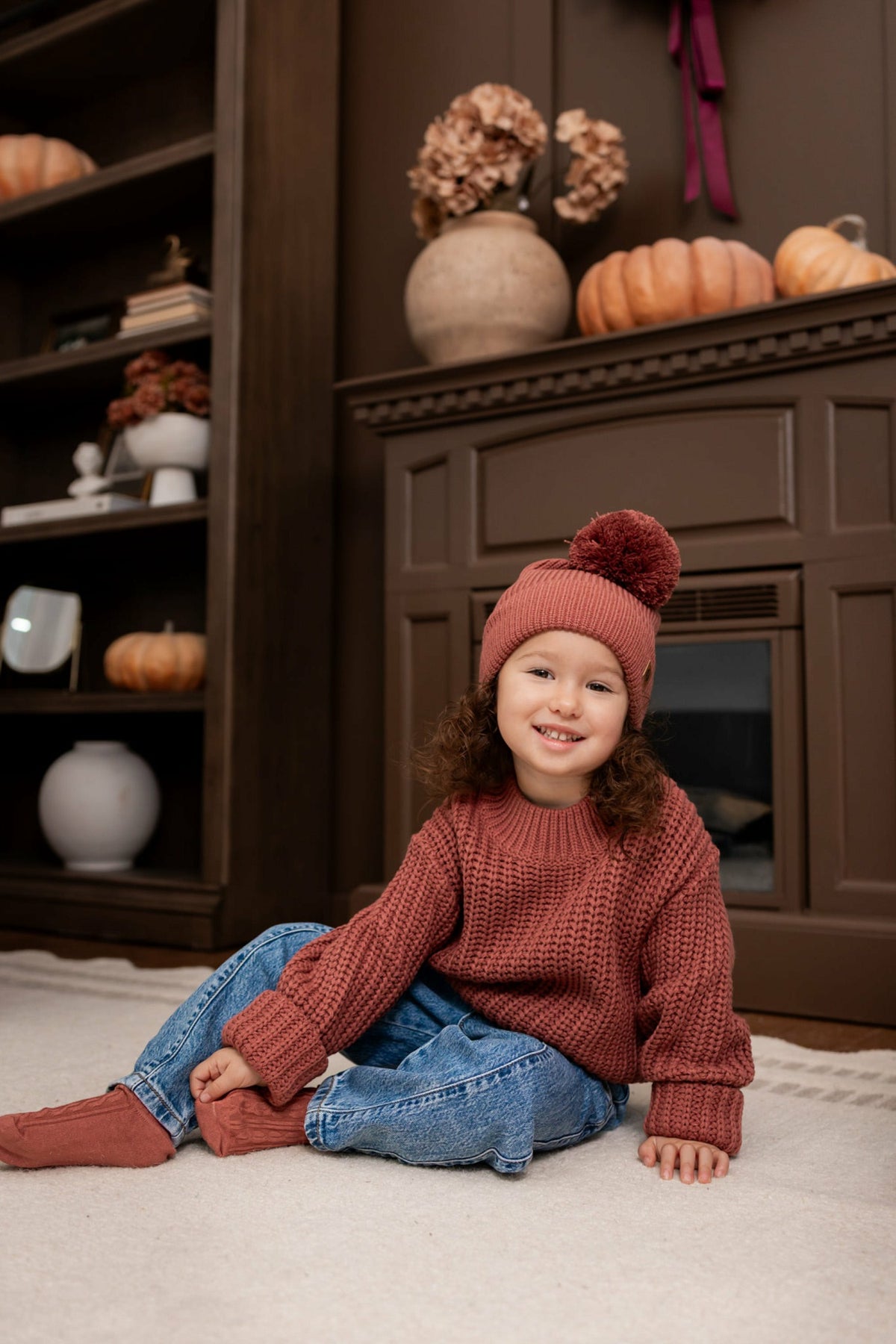 Knee High Socks in Ember | Kyte Baby