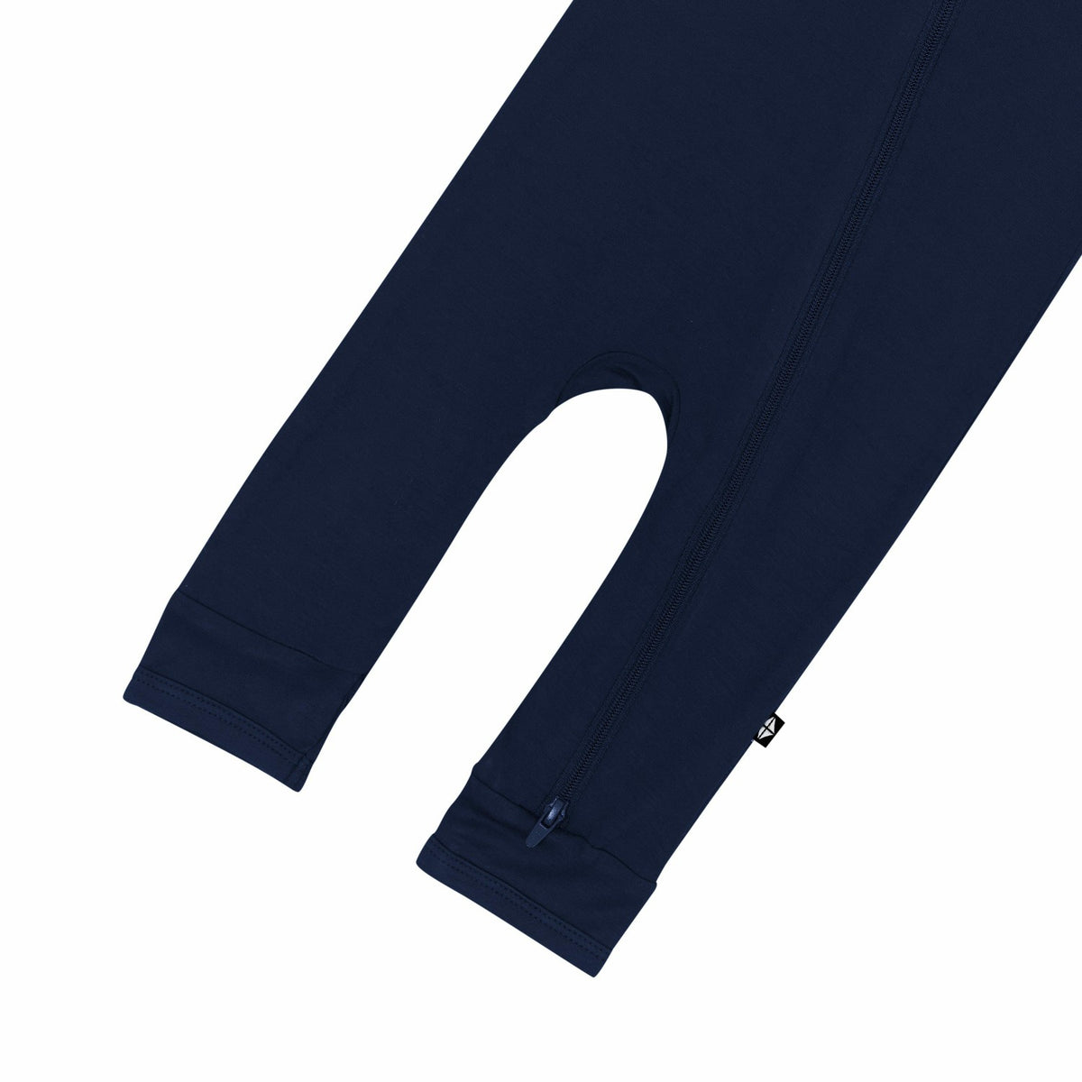Zippered Romper in Navy | Kyte Baby