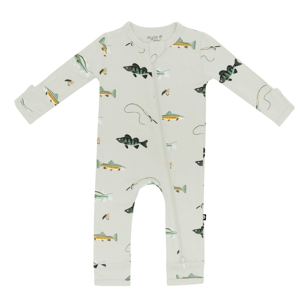 Zippered Romper in Fishing | Kyte Baby