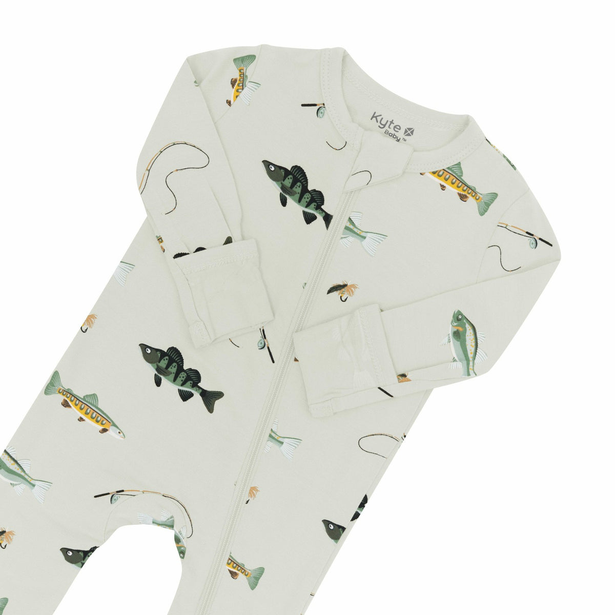 Zippered Romper in Fishing | Kyte Baby