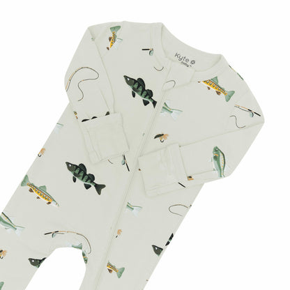 Zippered Romper in Fishing | Kyte Baby