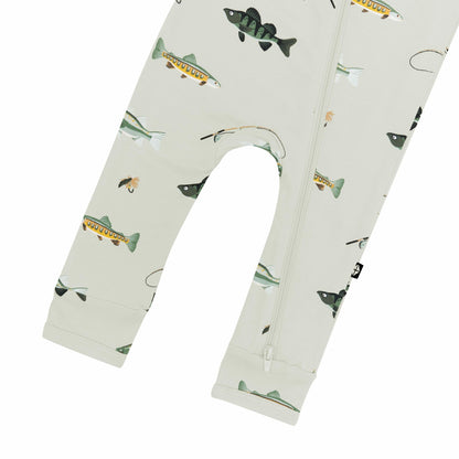 Zippered Romper in Fishing | Kyte Baby