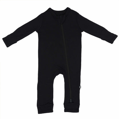 Zippered Romper in Midnight | Kyte Baby