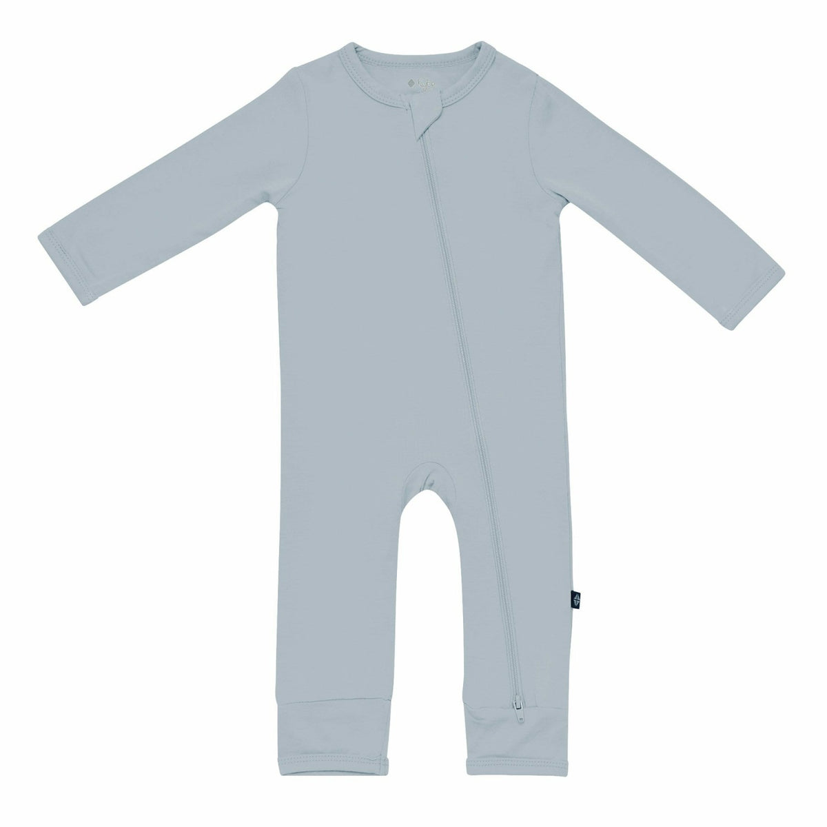 Zippered Romper in Fog | Kyte Baby