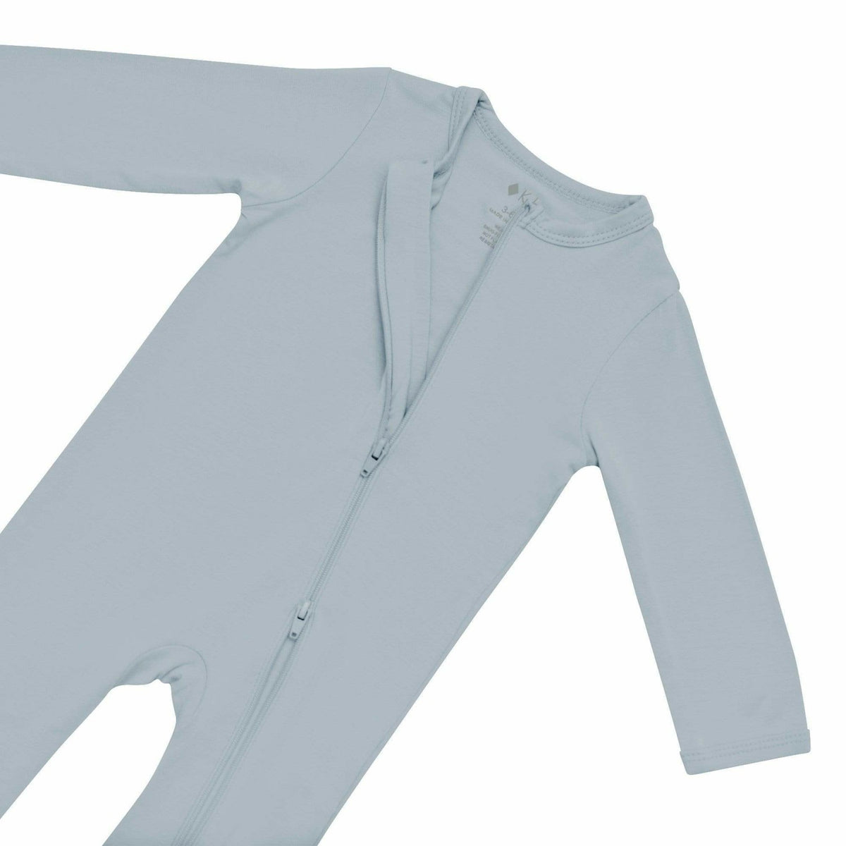 Zippered Romper in Fog | Kyte Baby