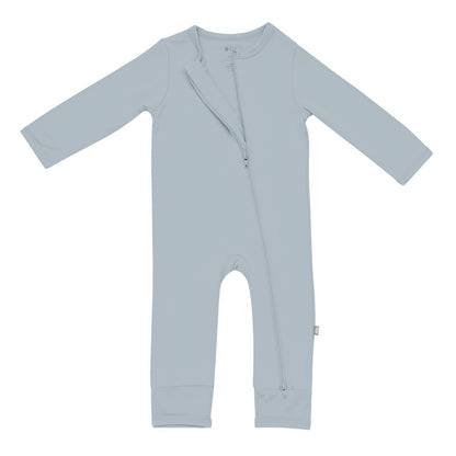 Zippered Romper in Fog | Kyte Baby