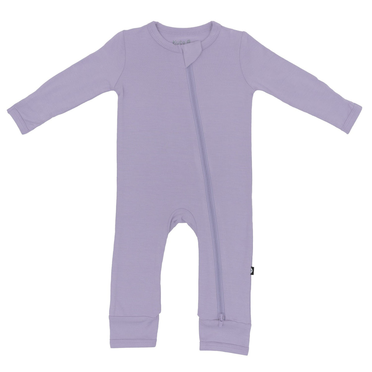 Zippered Romper in Taro | Kyte Baby