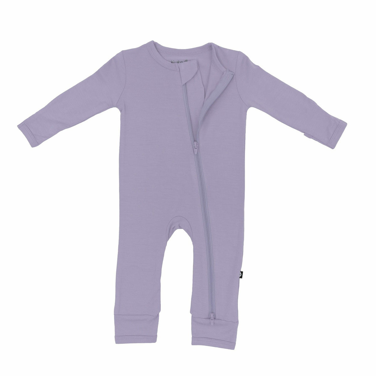 Zippered Romper in Taro | Kyte Baby