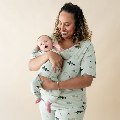 Romper in Fishing | Kyte Baby