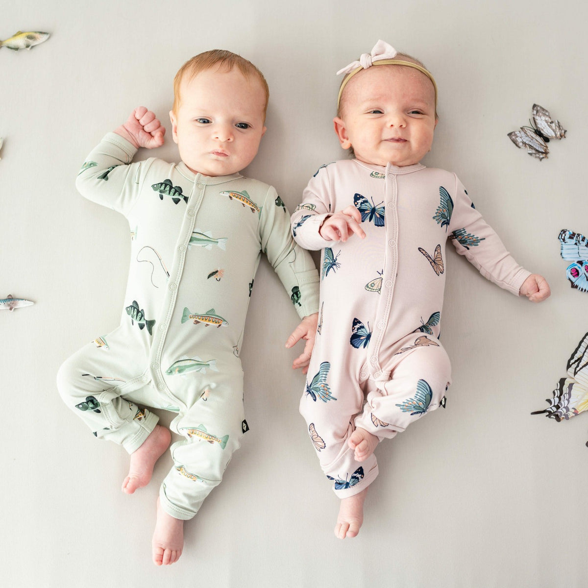 Romper in Fishing | Kyte Baby