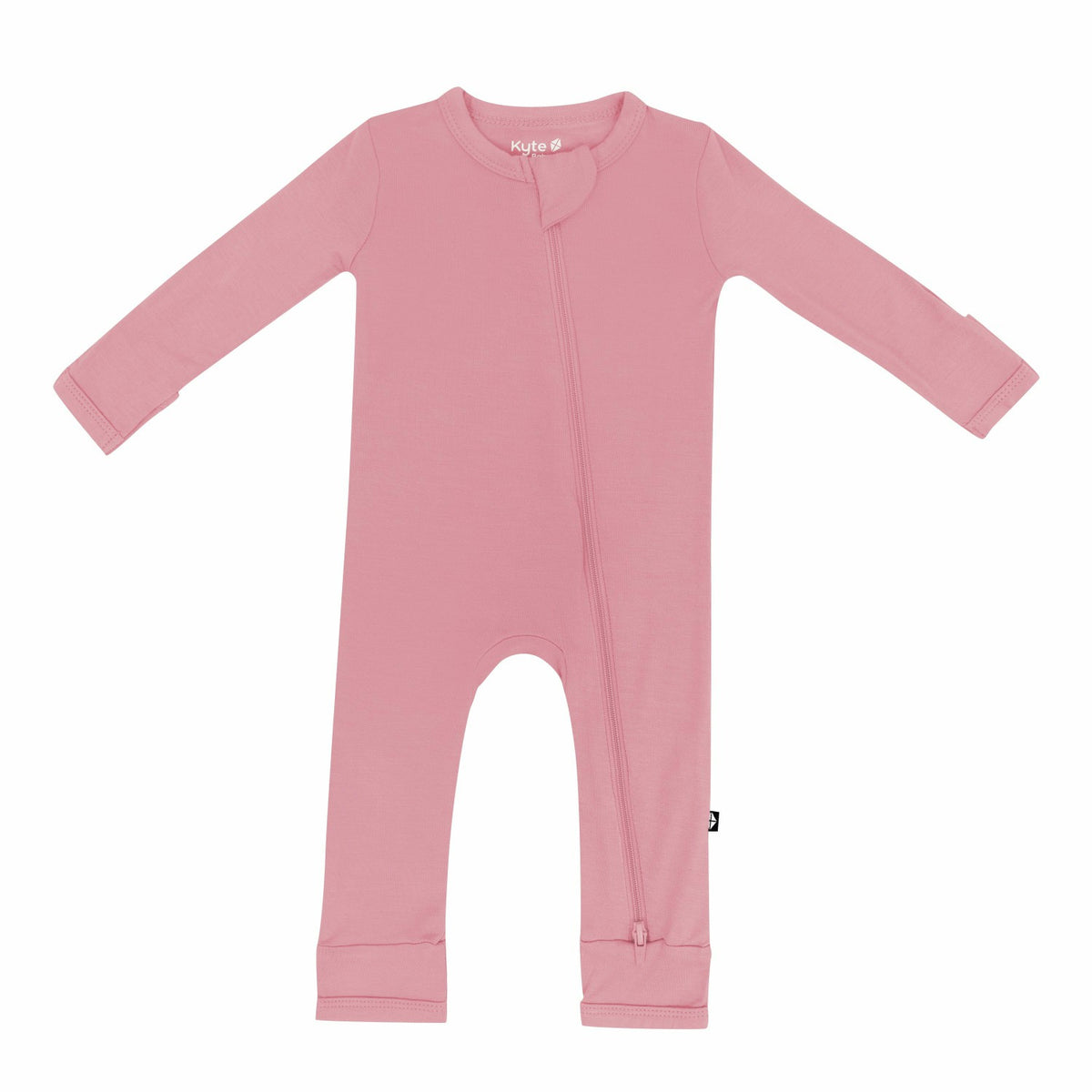 Zippered Romper in Apple Blossom | Kyte Baby