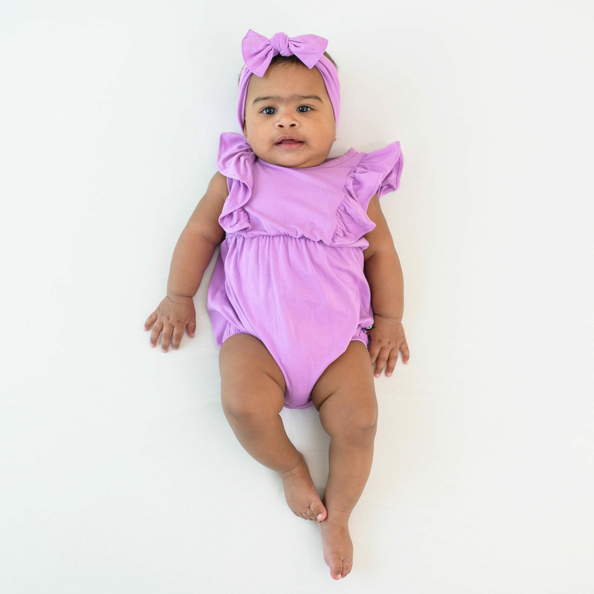 Bubble Romper in Poi | Kyte Baby