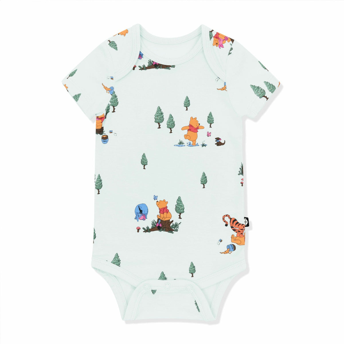 Bodysuit in Winnie the Pooh Hundred Acre Wood | Kyte Baby