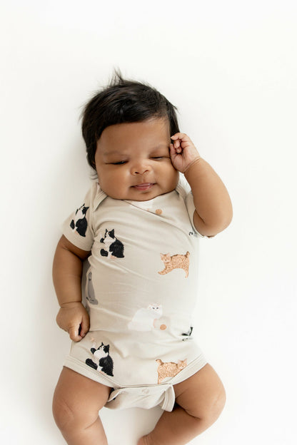 Bodysuit in Fluffy Cat | Kyte Baby