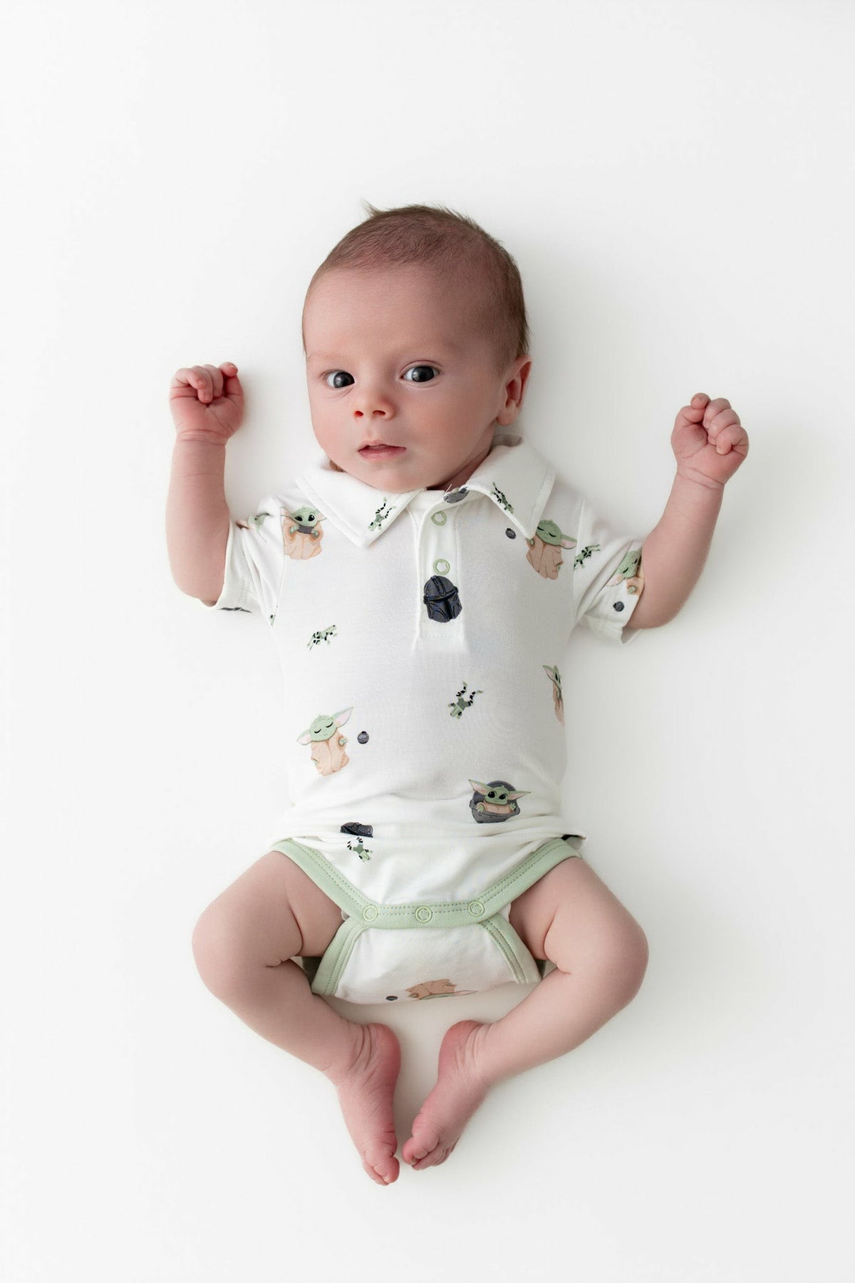 Polo Bodysuit in Grogu™ | Kyte Baby