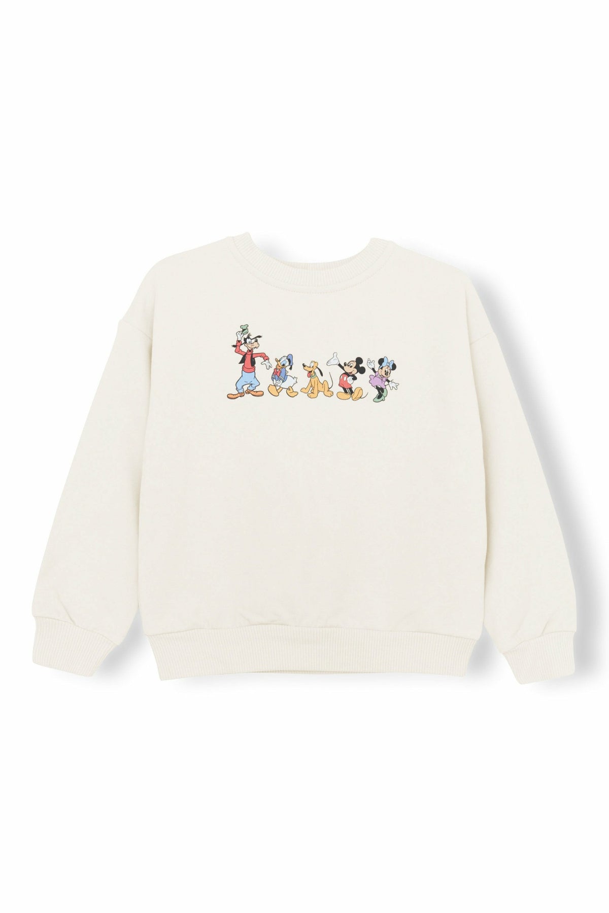 Sweatshirt in Mickey and Friends on Ecru | Kyte Baby
