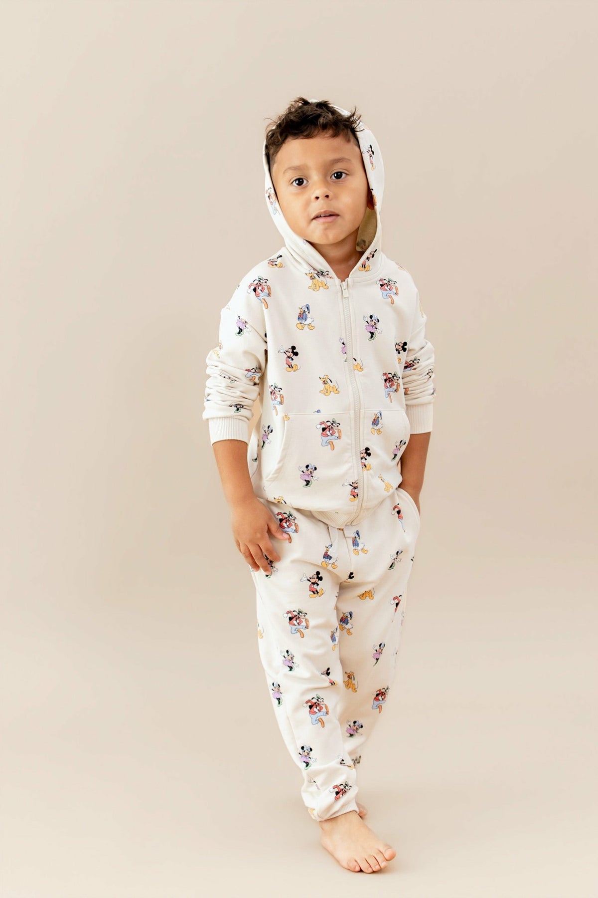 Zip-Up Hoodie in Mickey Mouse and Friends | Kyte Baby