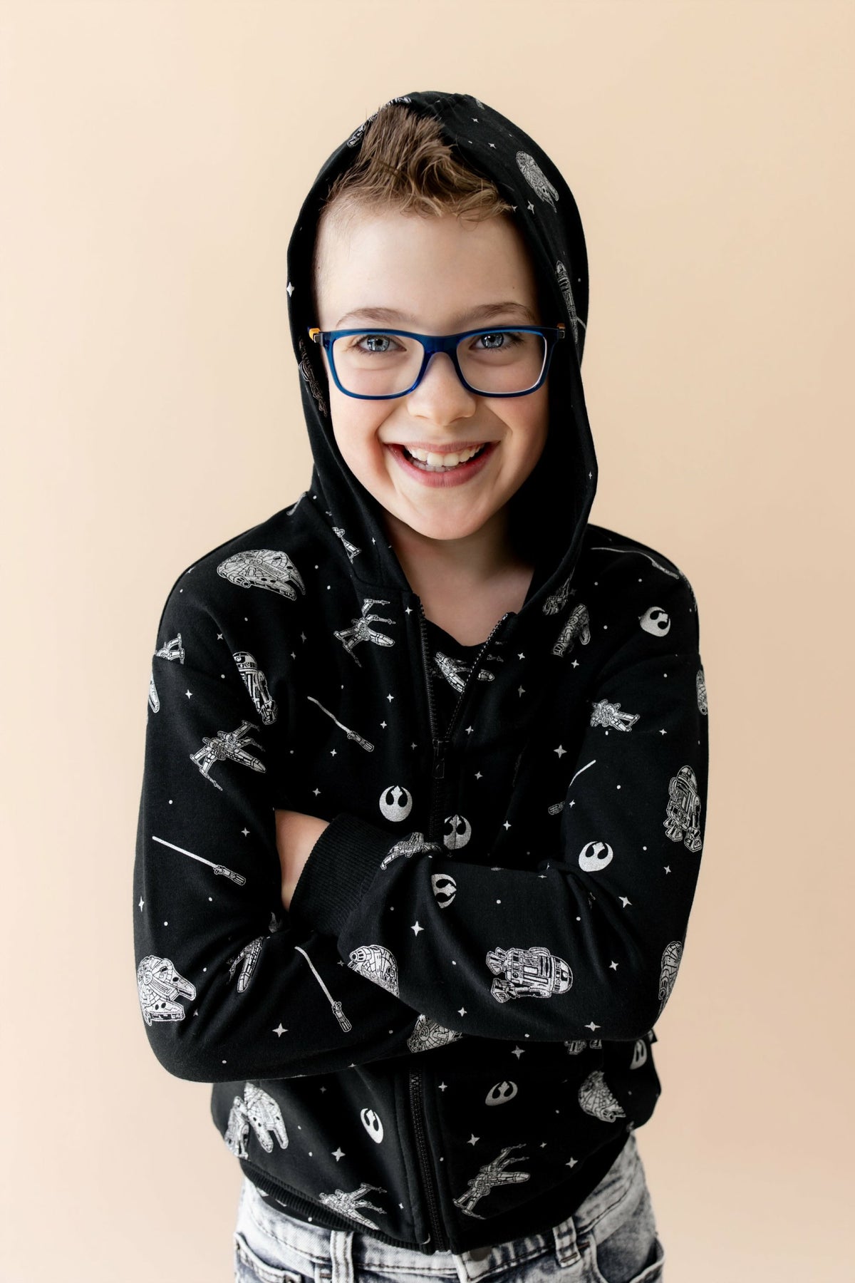 Zip-Up Hoodie in STAR WARS™ | Kyte Baby