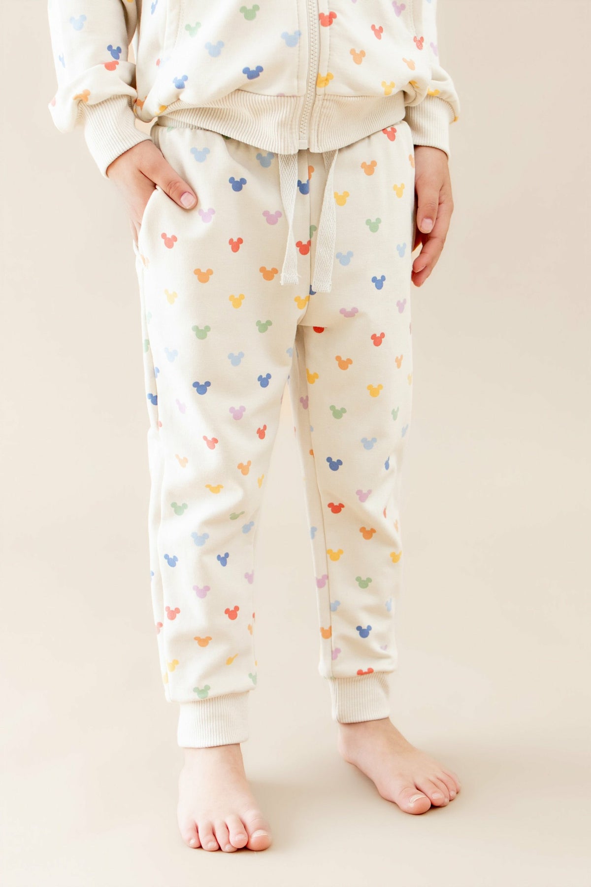 Jogger Pant in Pastel Mickey Mouse | Kyte Baby