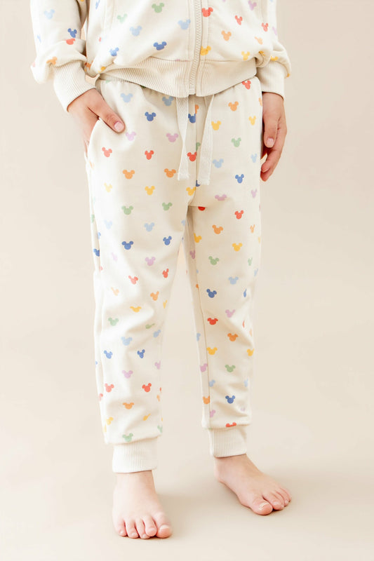 Jogger Pant in Pastel Mickey Mouse | Kyte Baby