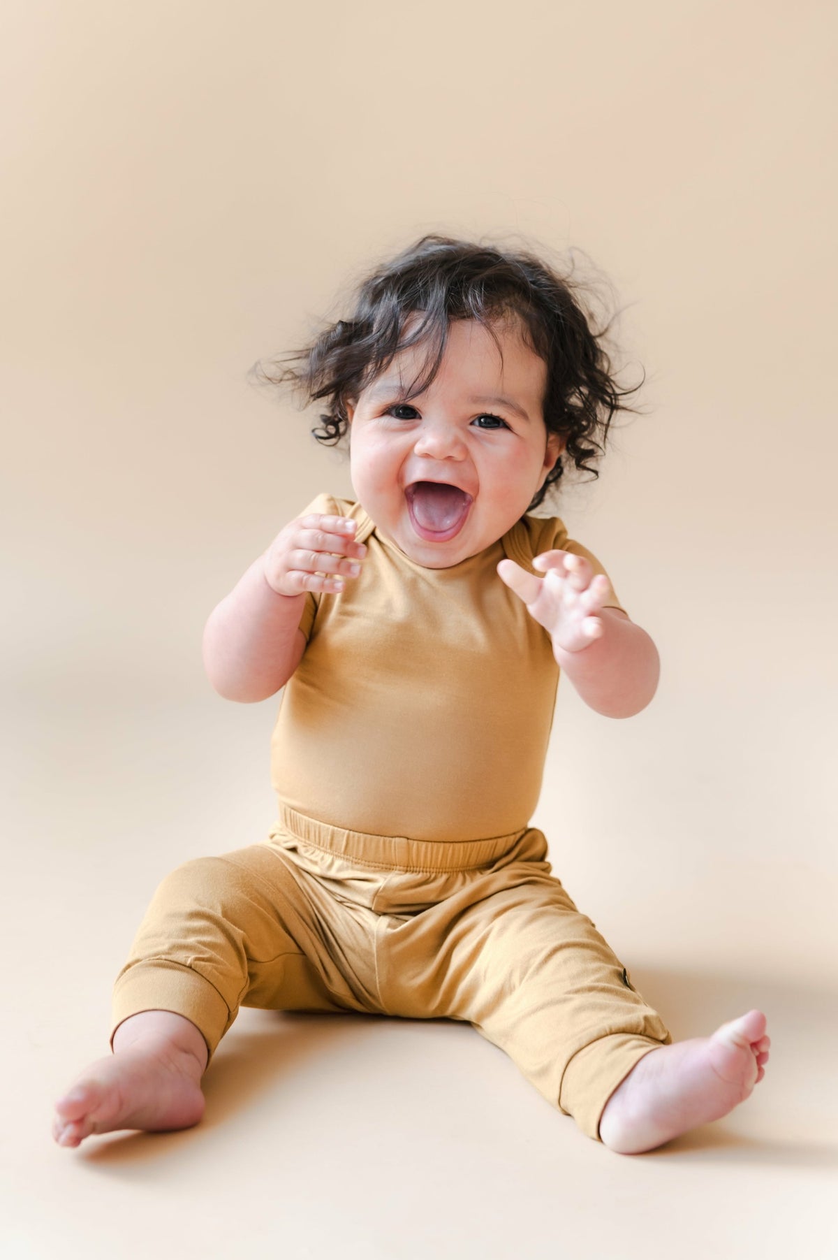 Pant in Ochre | Kyte Baby