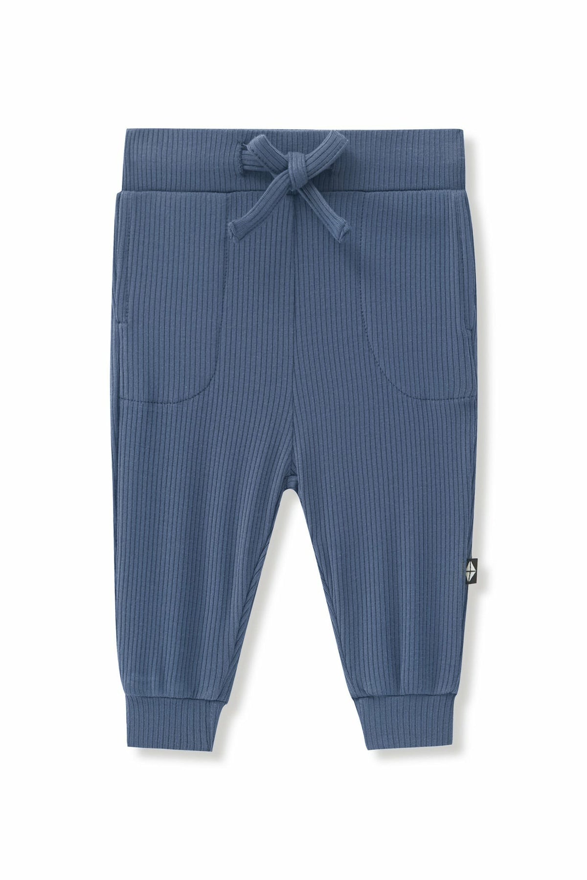 Ribbed Jogger Pant in Oxford | Kyte Baby
