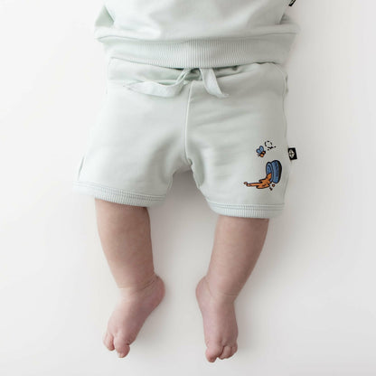 Short Sleeve Jogger Set in Winnie the Pooh on Dew | Kyte Baby