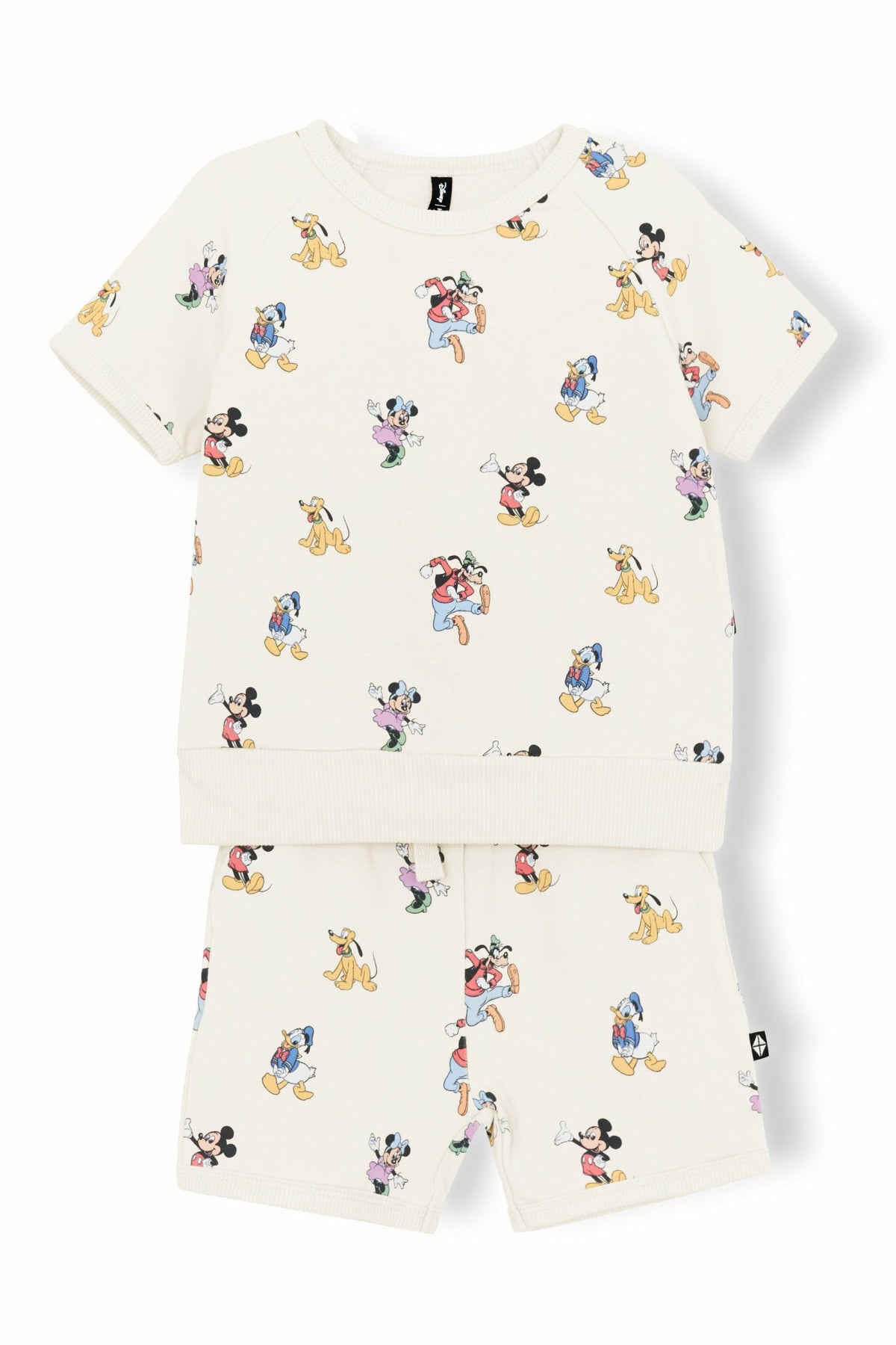 Short Sleeve Jogger Set in Mickey Mouse and Friends | Kyte Baby