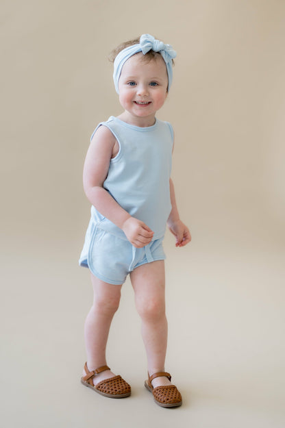 Tank Jogger Set in Breeze | Kyte Baby