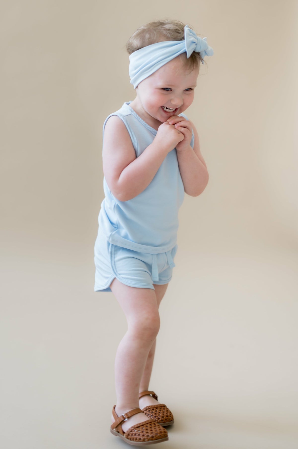 Tank Jogger Set in Breeze | Kyte Baby