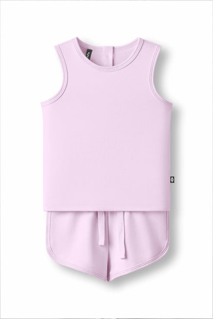 Tank Jogger Set in Thistle | Kyte Baby