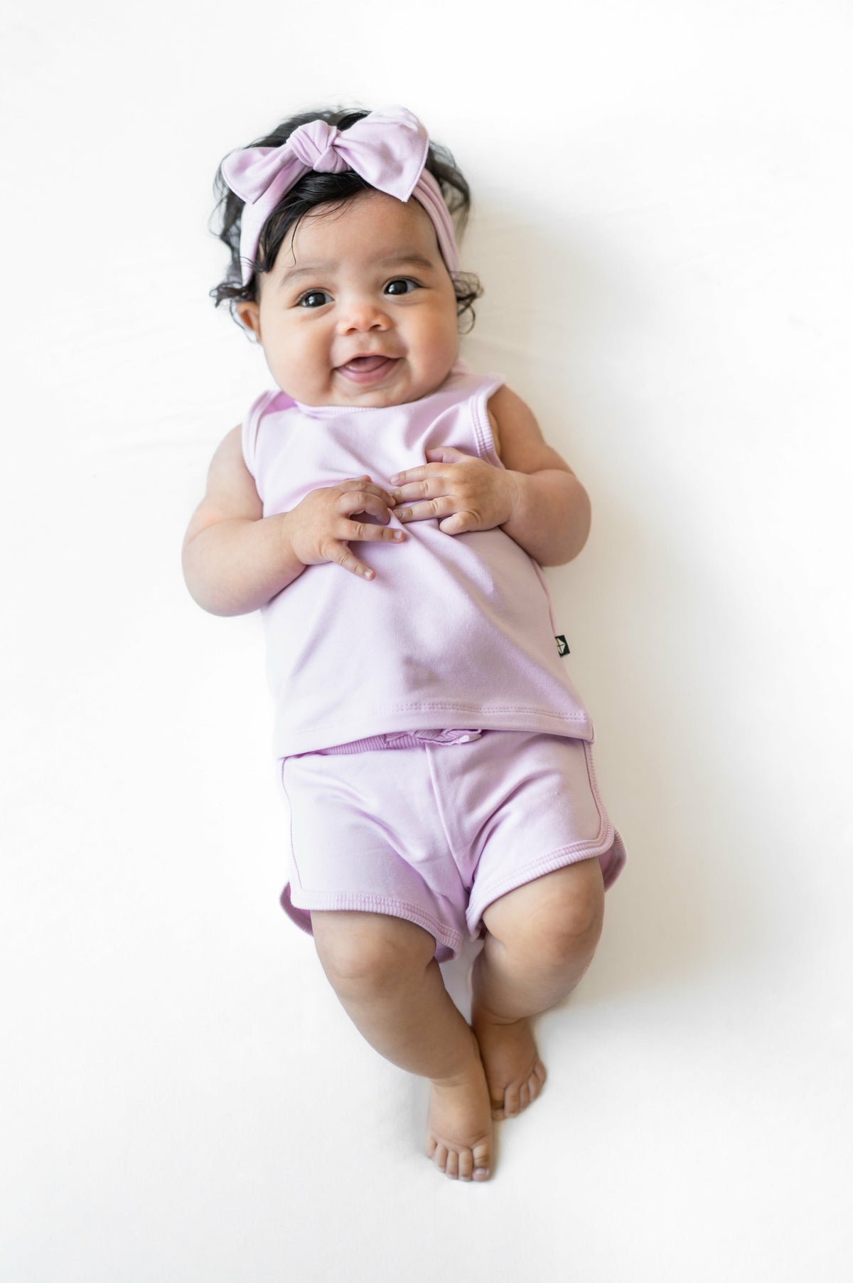 Tank Jogger Set in Thistle | Kyte Baby