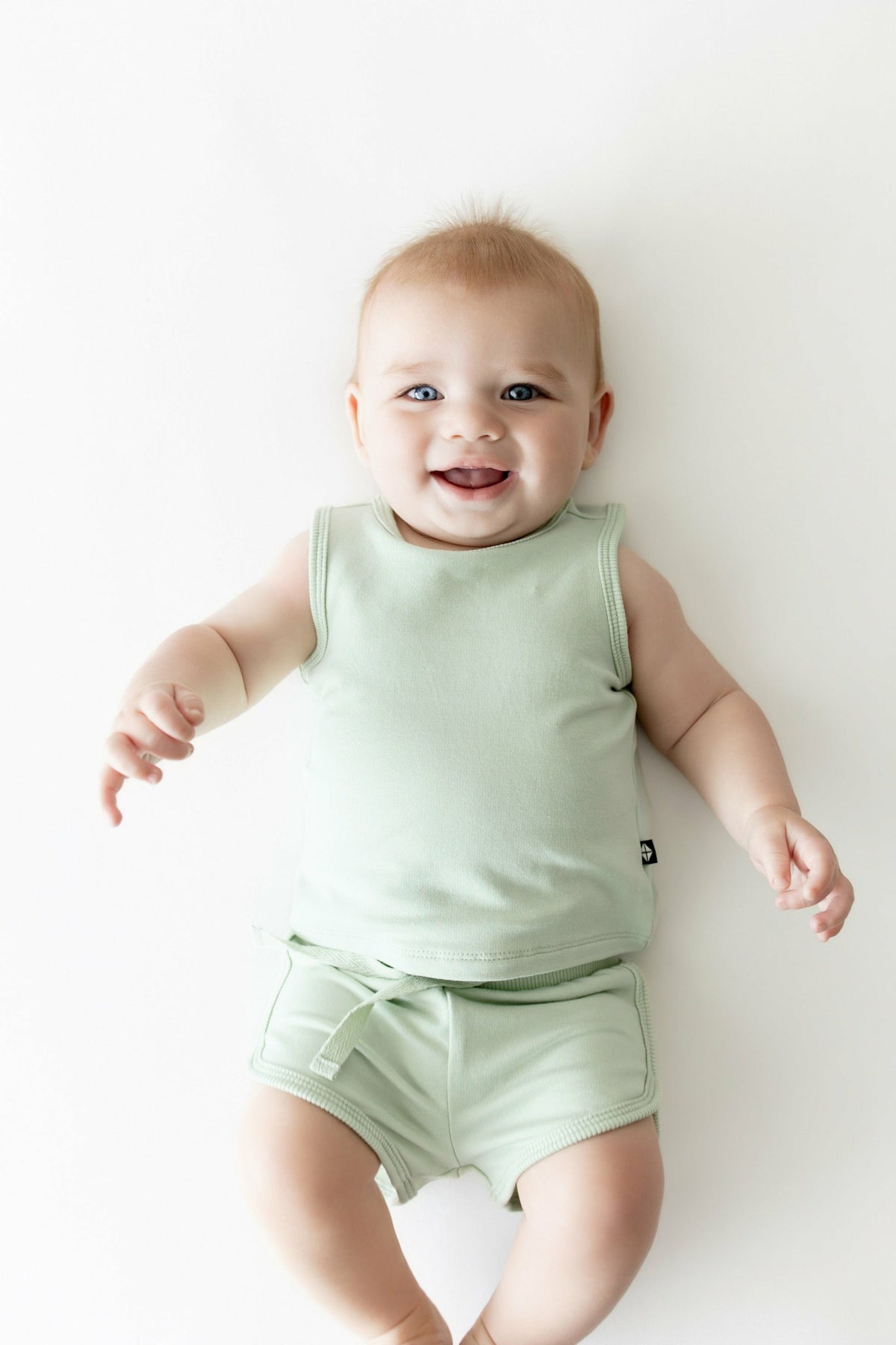 Tank Jogger Set in Basil | Kyte Baby