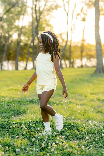 Tank Jogger Set in Chamomile | Kyte Baby