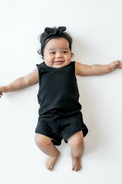 Tank Jogger Set in Midnight | Kyte Baby