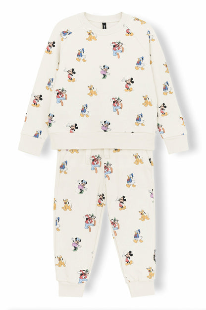 Long Sleeve Jogger Set in Mickey Mouse and Friends | Kyte Baby
